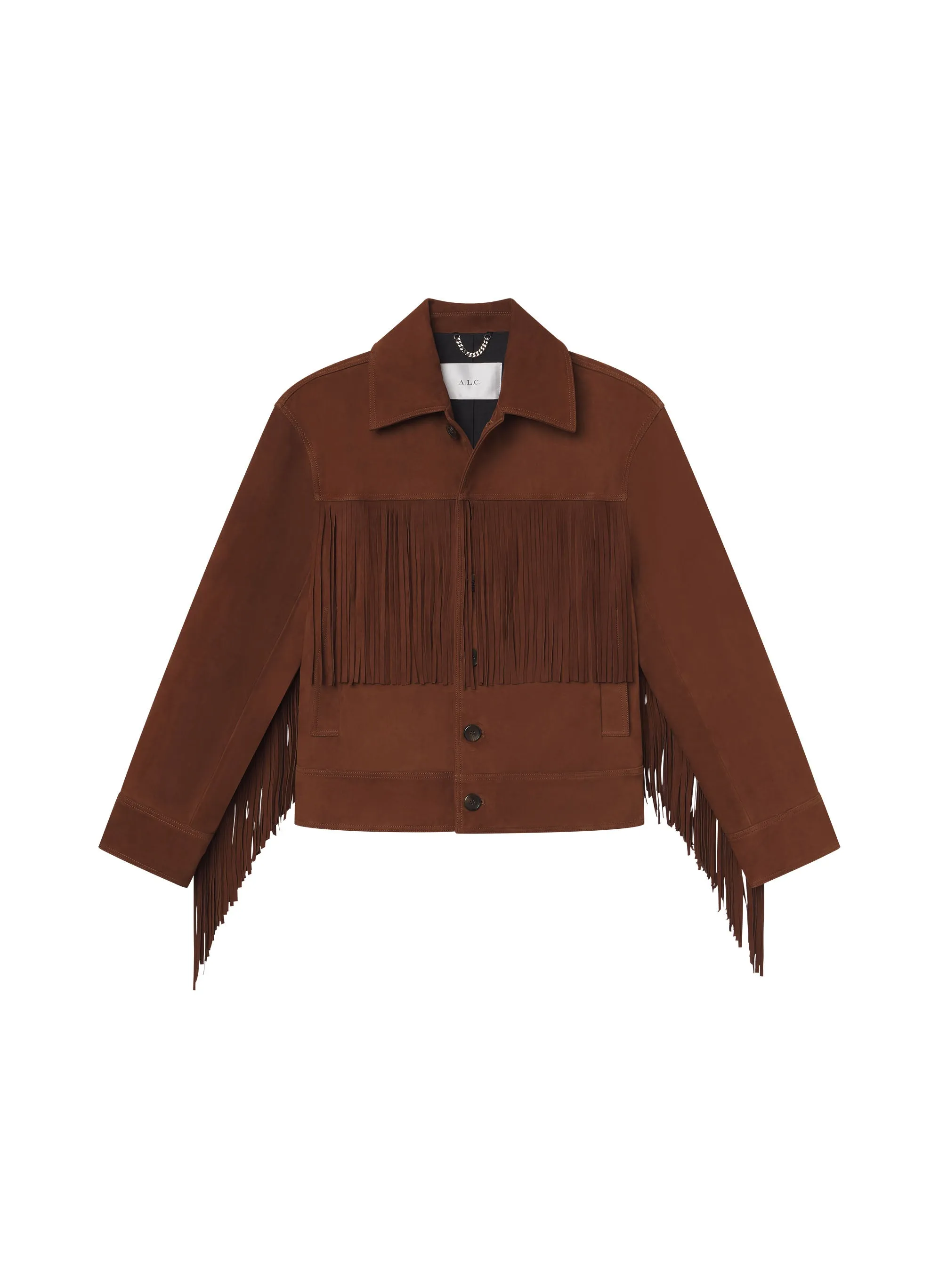 Wren Suede Fringe Jacket